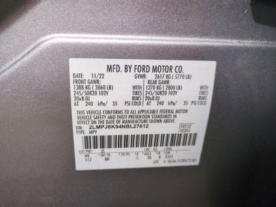 2022 Lincoln Nautilus Reserve