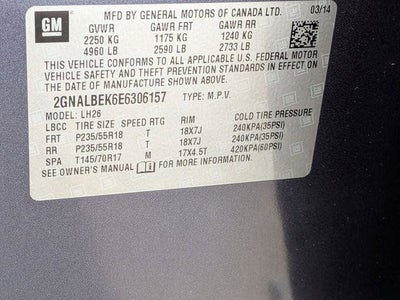 2014 Chevrolet Equinox 1LT