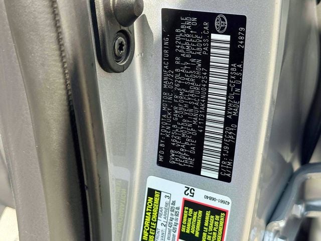 2022 Toyota Camry Hybrid Nightshade