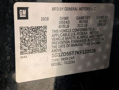 2019 Chevrolet Malibu LT