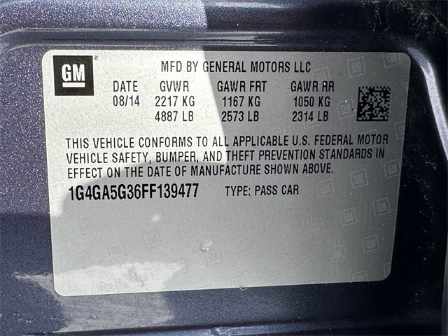 2015 Buick LaCrosse Base