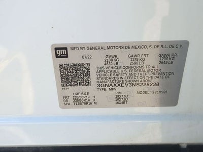 2022 Chevrolet Equinox Premier