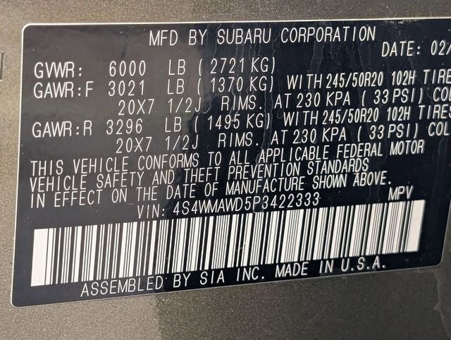 2023 Subaru Ascent Touring