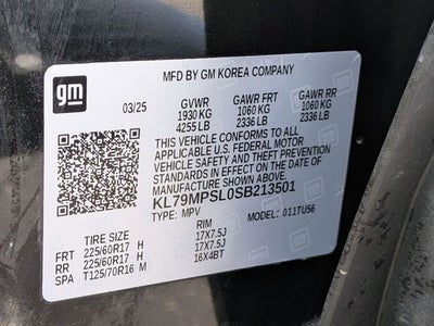 2025 Chevrolet TrailBlazer LT