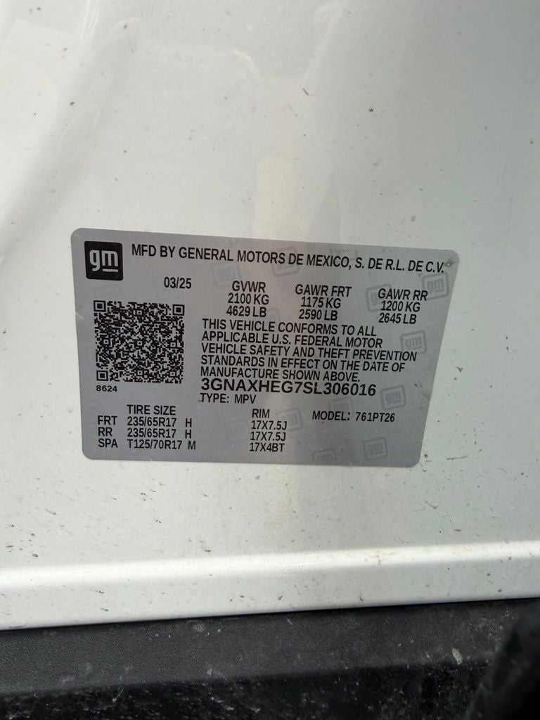 2025 Chevrolet Equinox LT