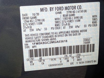 2021 Ford Explorer ST