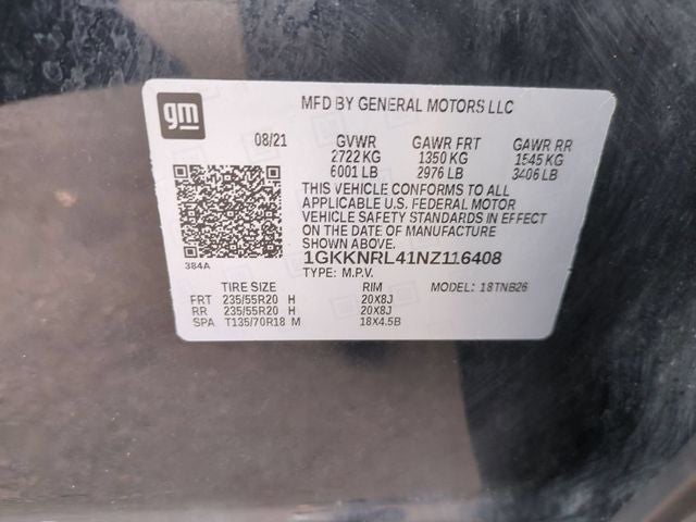 2022 GMC Acadia SLE