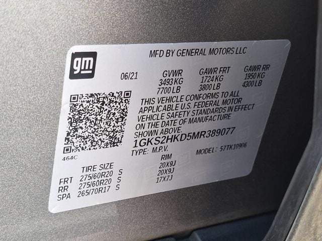 2021 GMC Yukon XL AT4