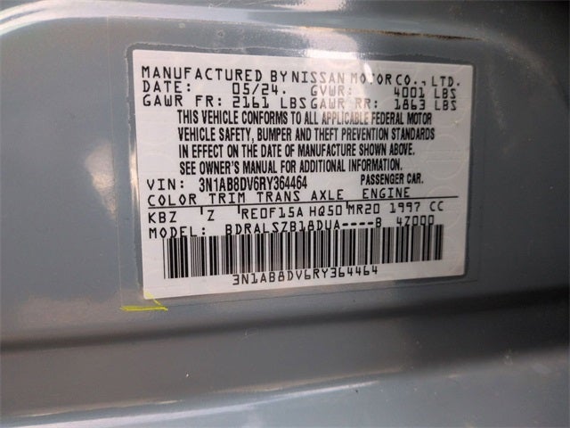 2024 Nissan Sentra SR