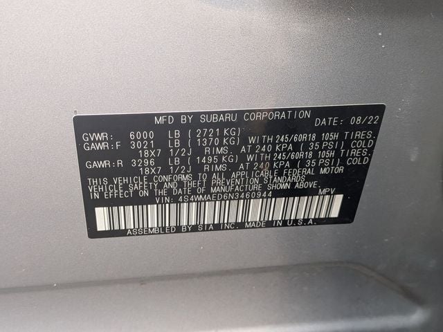 2022 Subaru Ascent Premium