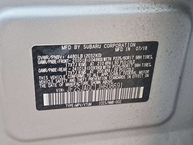 2018 Subaru Forester 2.5i Premium