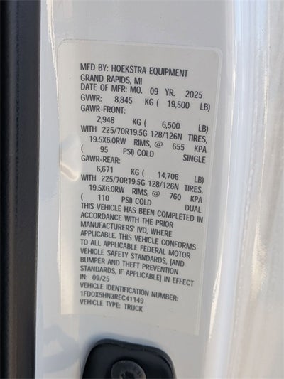 2024 Ford F-550SD XL 9' SERVICE BODY