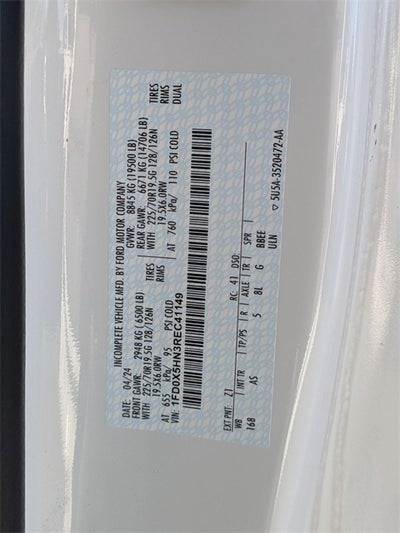 2024 Ford F-550SD XL 9' SERVICE BODY