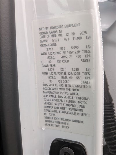 2026 Ford F-350SD XL 9' SERVICE BODY