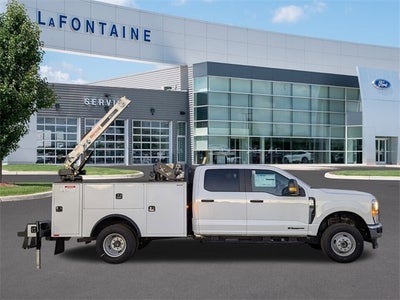 2024 Ford F-350SD 9' Knapheide Aluminum Crane Body 32' crane
