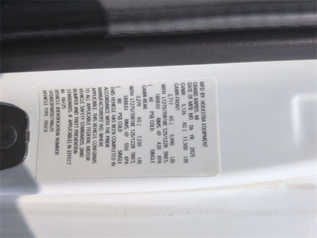 2025 Ford F-350SD XL 9' SERVICE BODY SRW