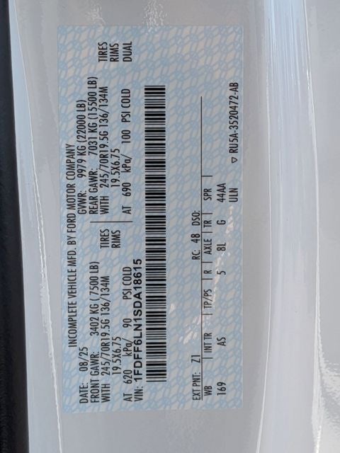 2025 Ford F-600SD XL