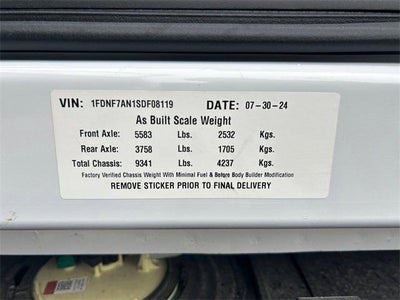 2025 Ford F-750 10' CHRYSTEEL DUMP FULL HYDROLIC