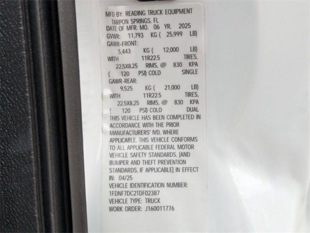 2026 Ford F-750SD Base