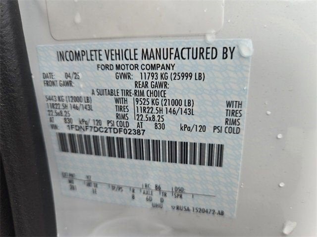 2026 Ford F-750SD Base