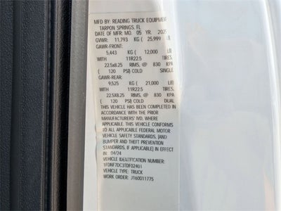 2026 Ford F-750SD 26' JB Box truck 26' JB Box truck