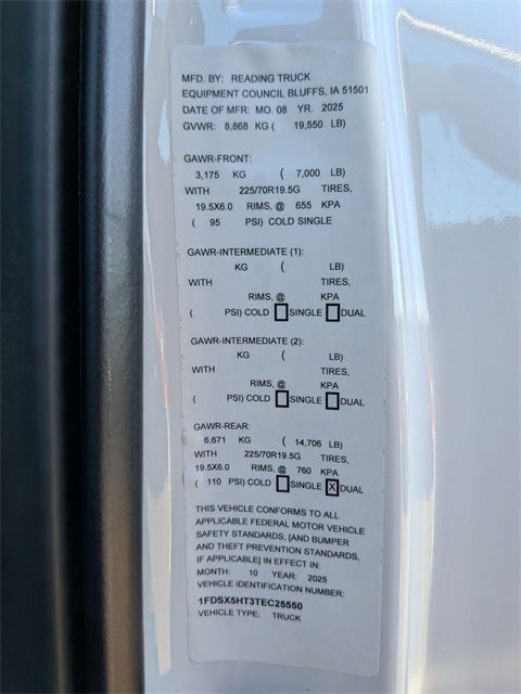 2026 Ford F-550SD XL DRW