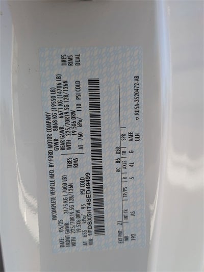 2025 Ford F-550SD XL DRW