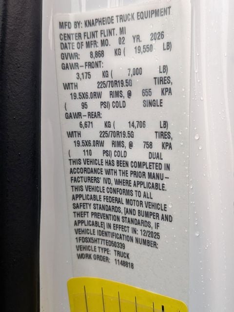 2026 Ford F-550SD DRW