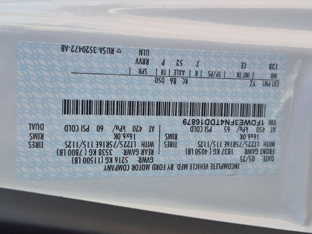 2026 Ford E-350SD Base ENCLOSED SERVICE BODY