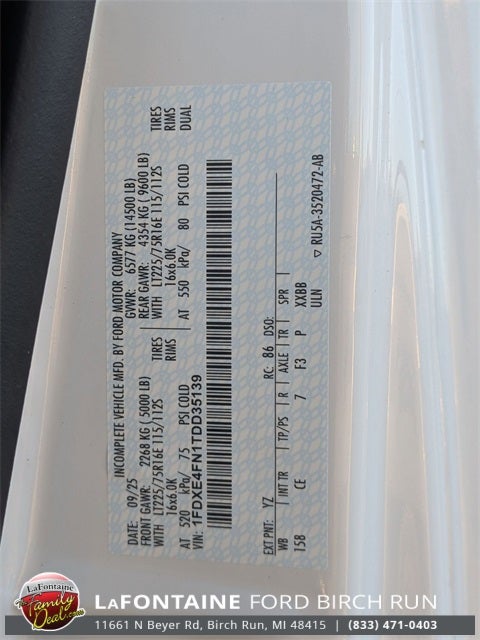 2026 Ford E-450SD Base