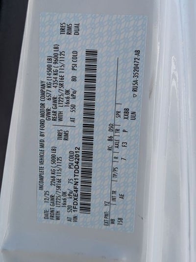 2026 Ford E-450SD Base