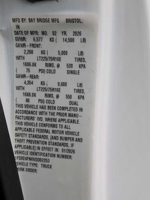 2027 Ford E-450SD Base