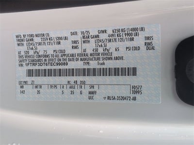 2026 Ford F-350SD XLT DRW