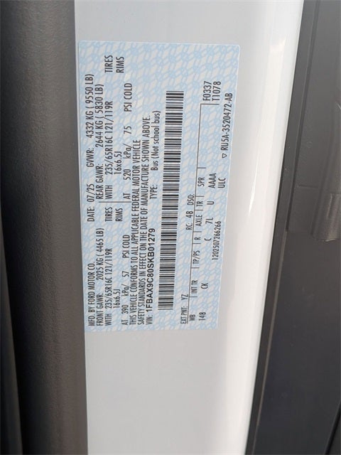 2025 Ford Transit-350 XL