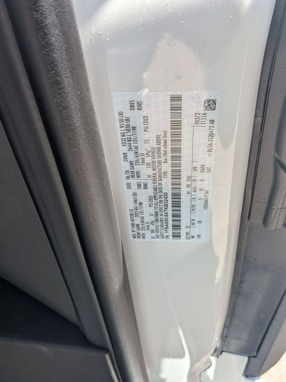 2026 Ford Transit-350 XL