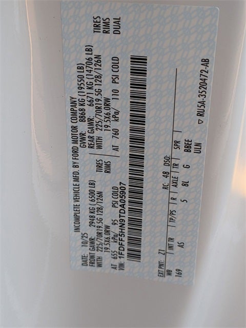 2026 Ford F-550SD XL DRW