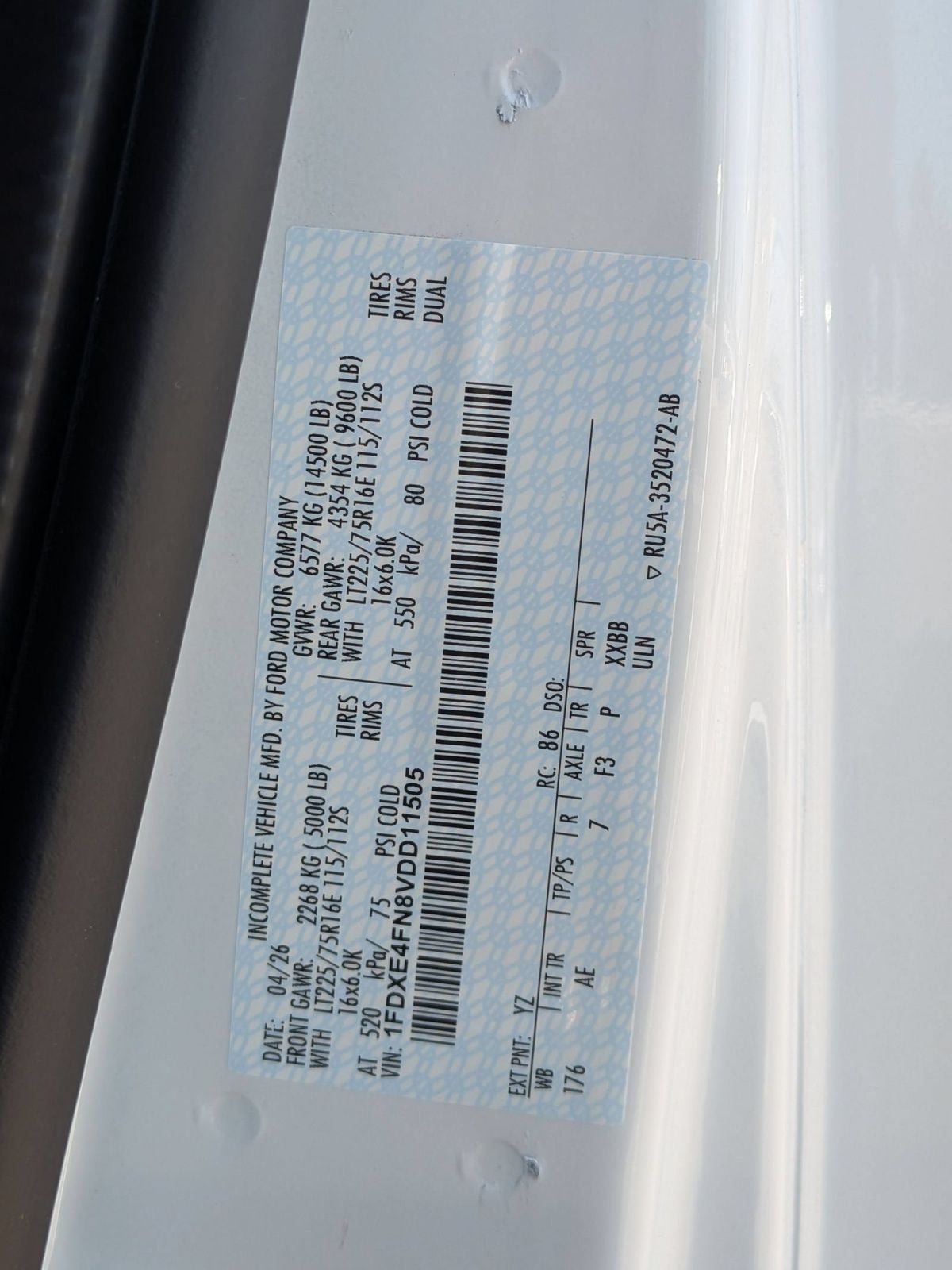2027 Ford E-450SD Base