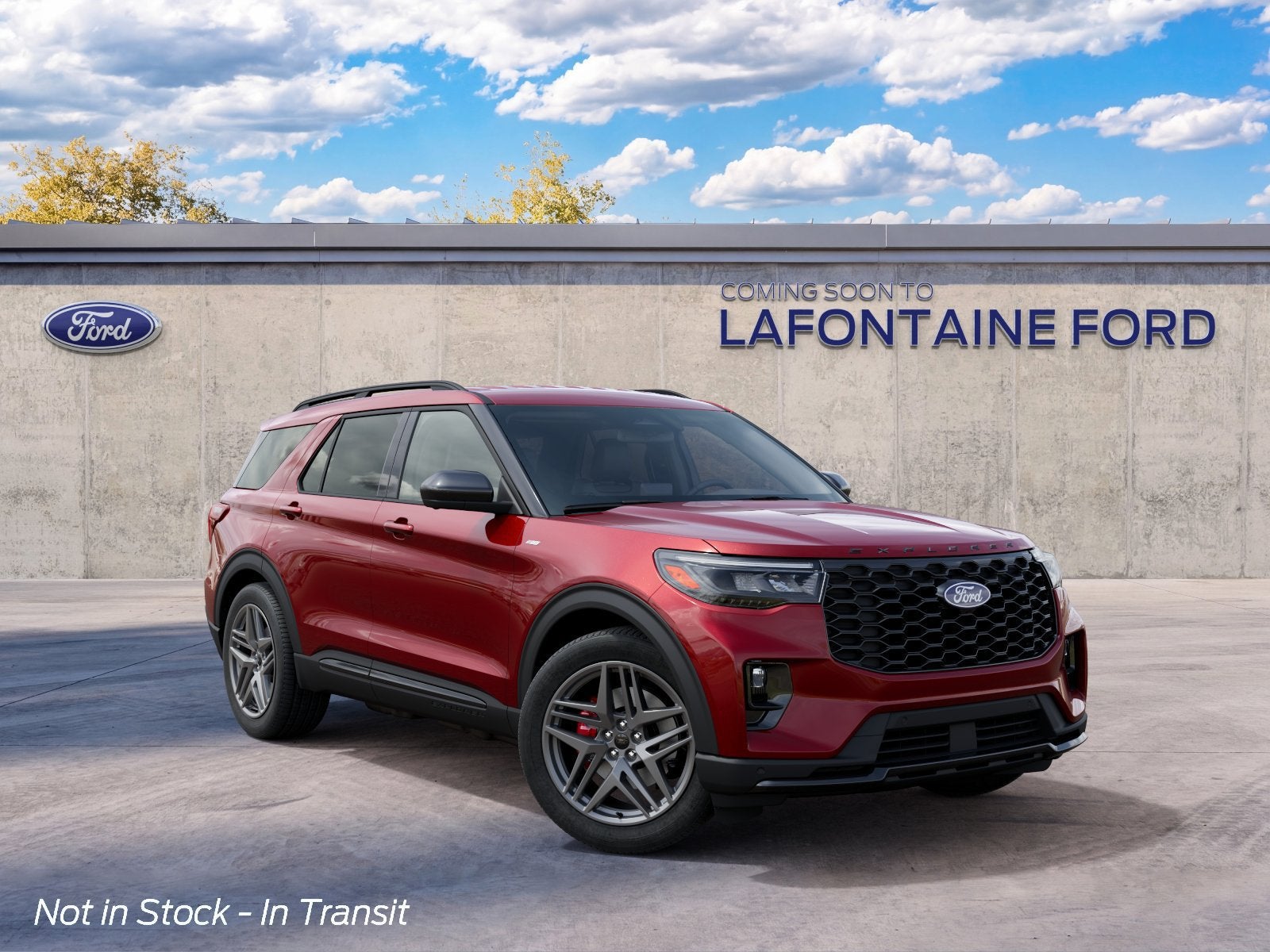 2027 Ford Explorer ST-Line In-Transit