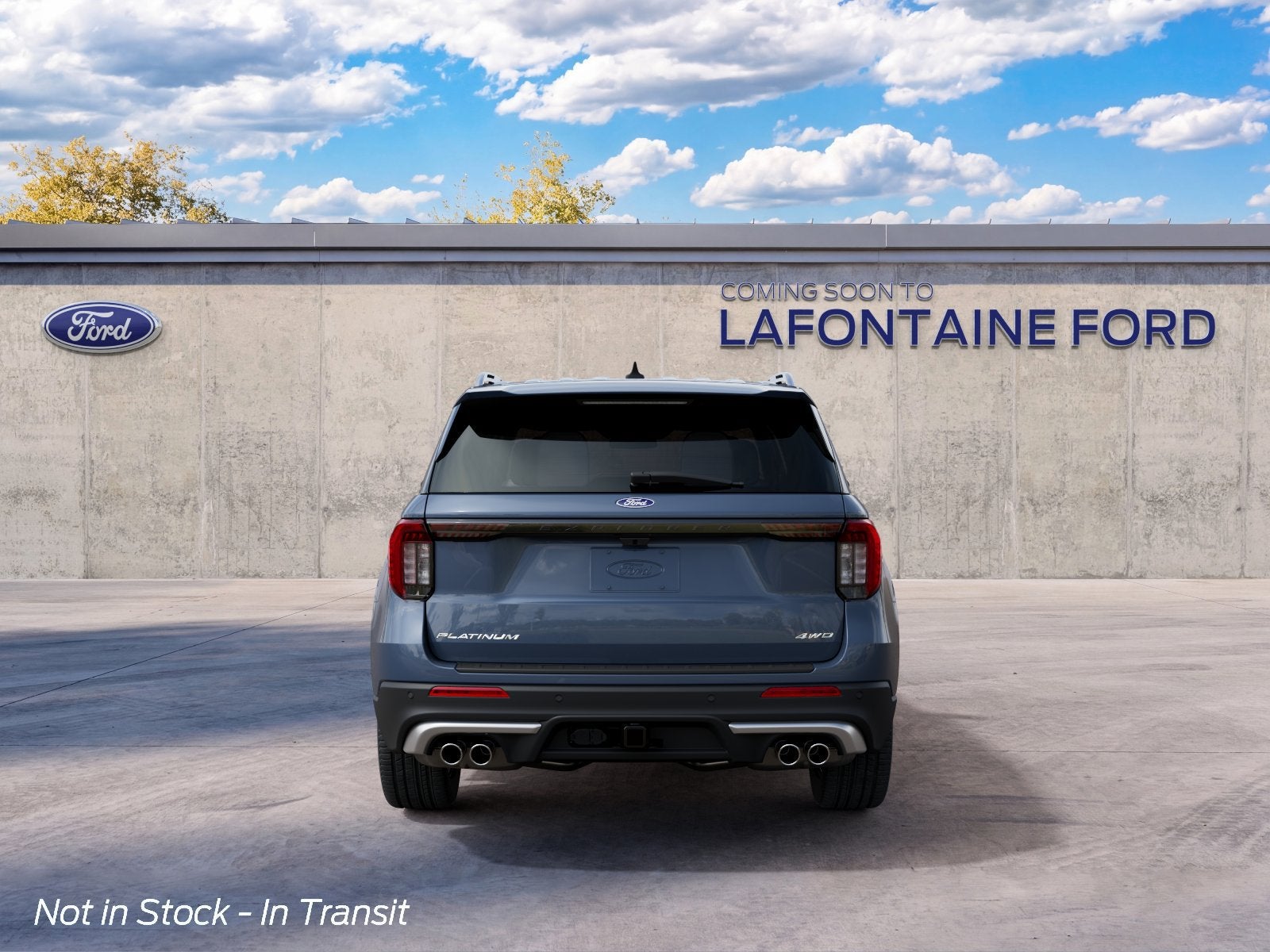 2027 Ford Explorer Platinum In-Transit