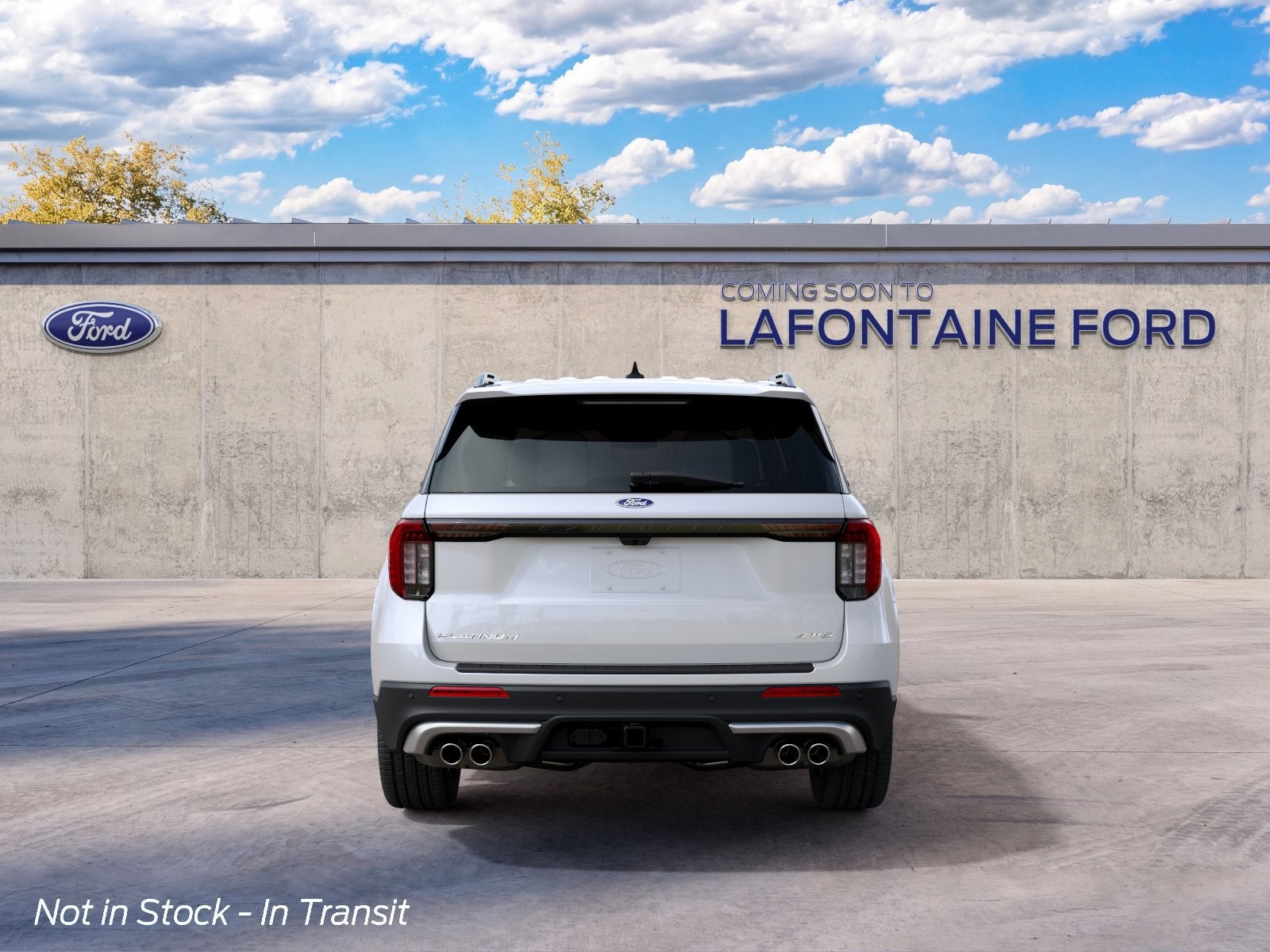 2027 Ford Explorer Platinum In-Transit