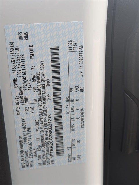 2025 Ford Transit-250 Base