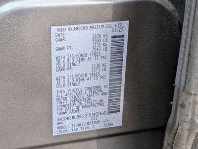 2025 Nissan Pathfinder SV 4WD