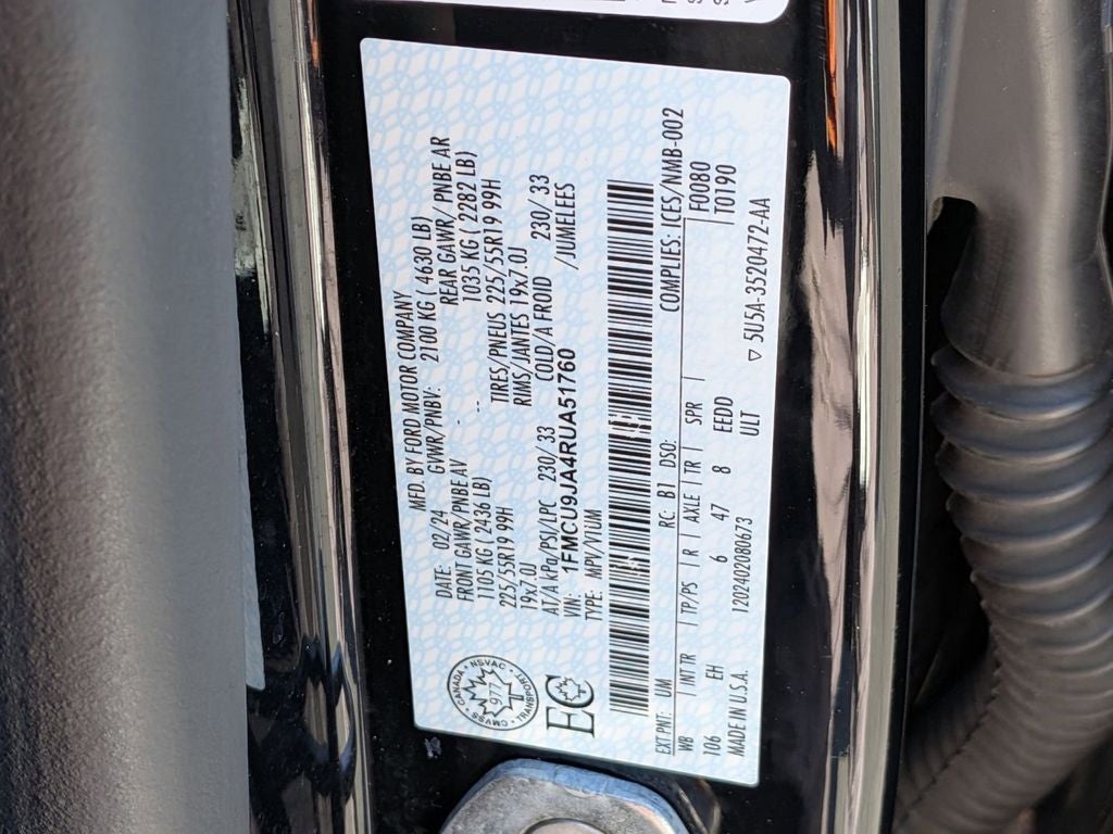 2024 Ford Escape Platinum