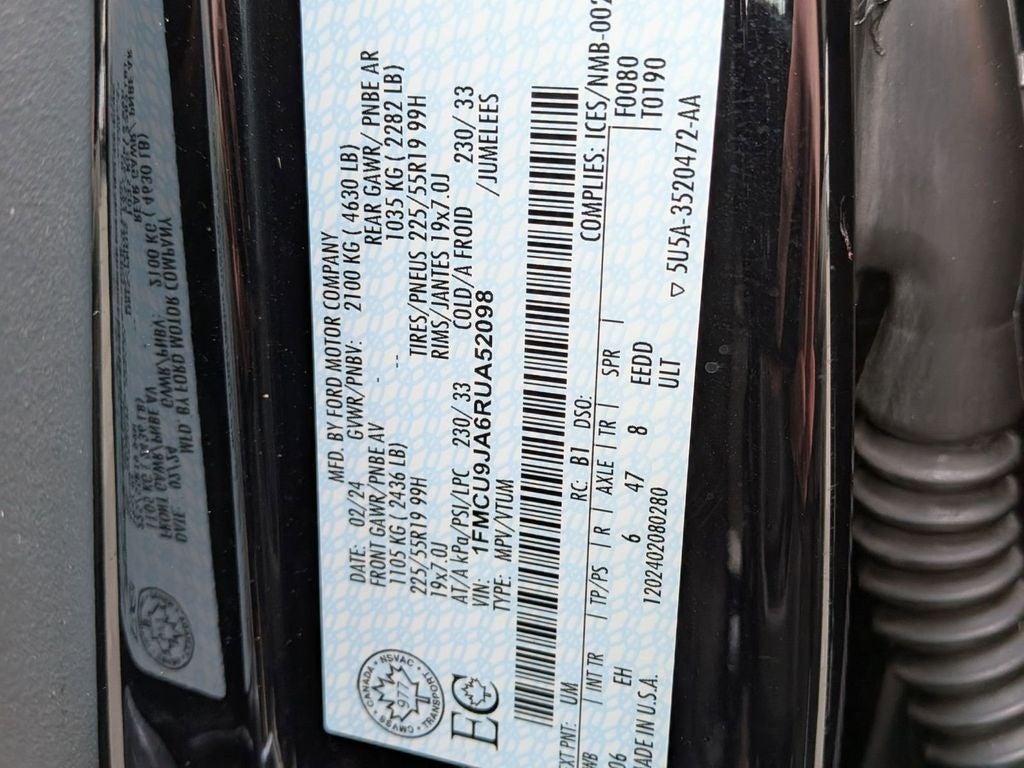 2024 Ford Escape Platinum