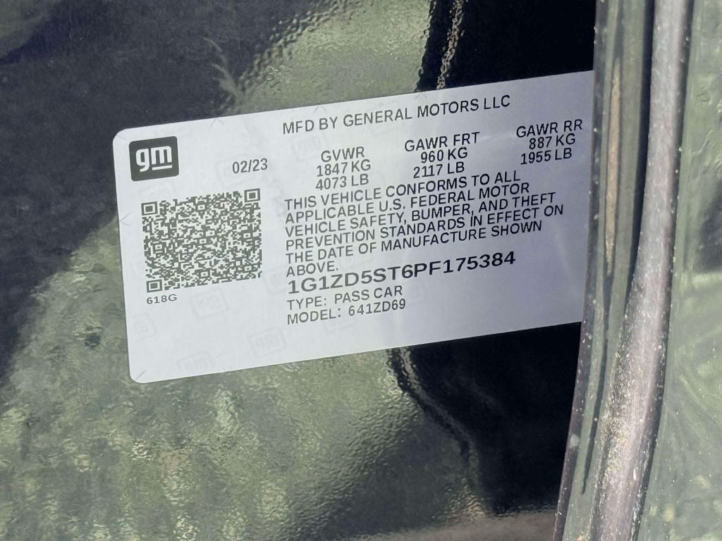 2023 Chevrolet Malibu LT 1LT