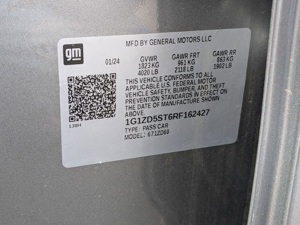 2024 Chevrolet Malibu LT 1LT