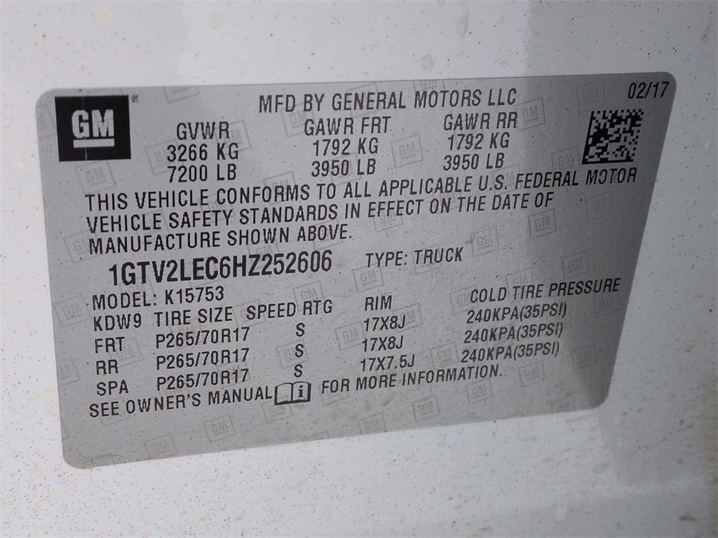 2017 GMC Sierra 1500 Base