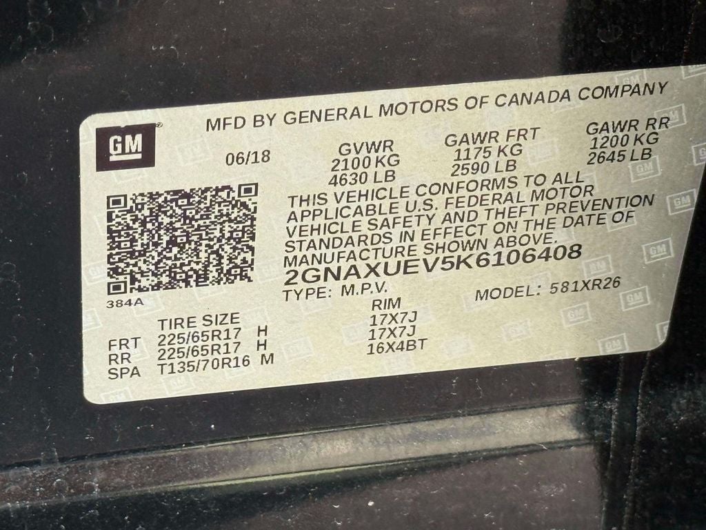 2019 Chevrolet Equinox LT