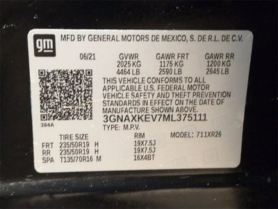 2021 Chevrolet Equinox LT