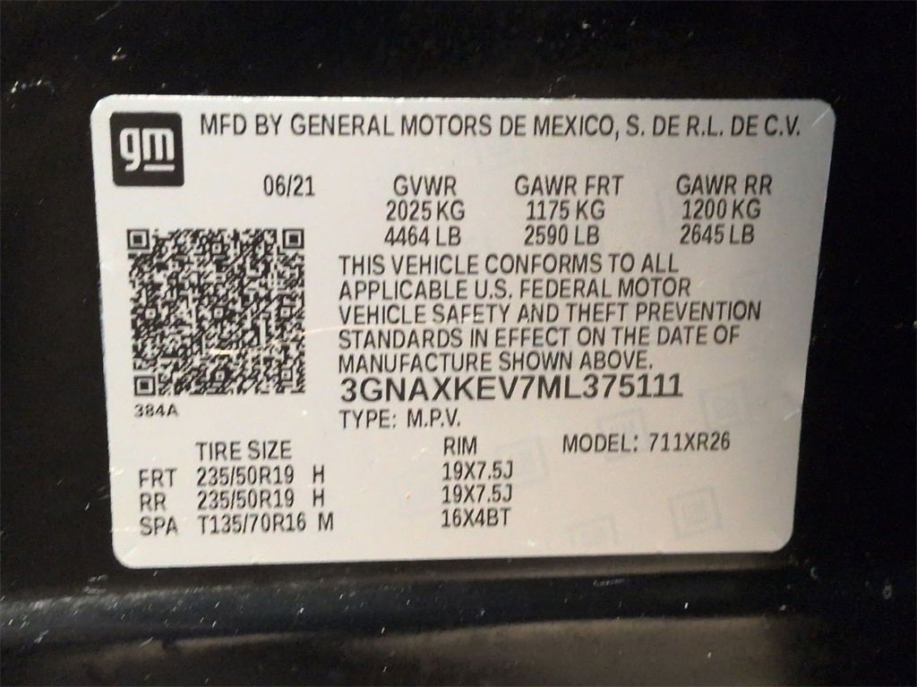 2021 Chevrolet Equinox LT